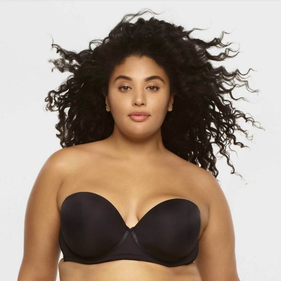 Felina Other - NWT Felina Paramour Marvelous Strapless Bra 34DD Black